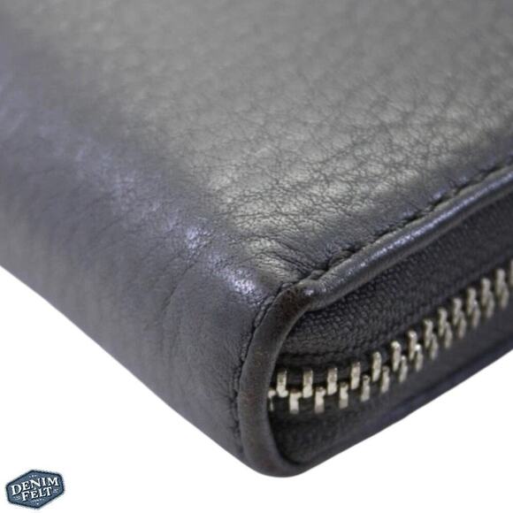 Michael Kors Gray Pebble Leather Large Zip Around Multi Pockets Wallet - Picture 6 of 9